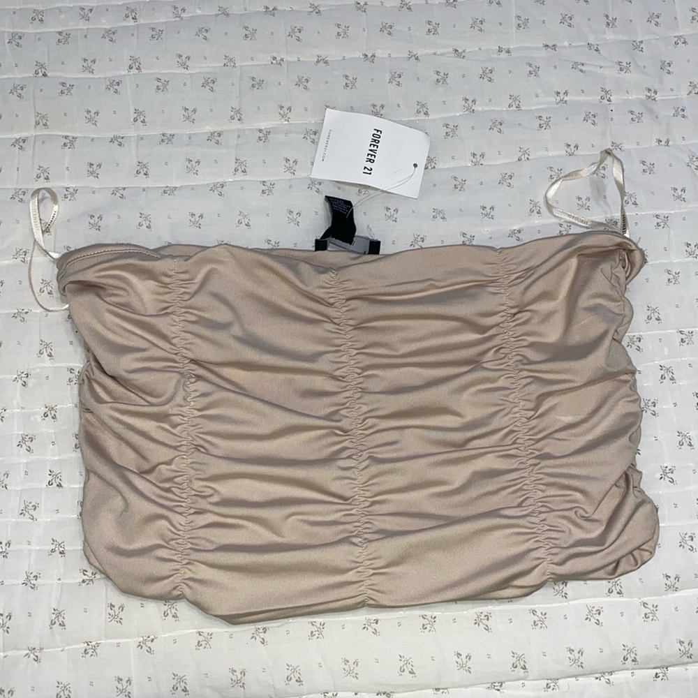 Runched tube top from forever 21